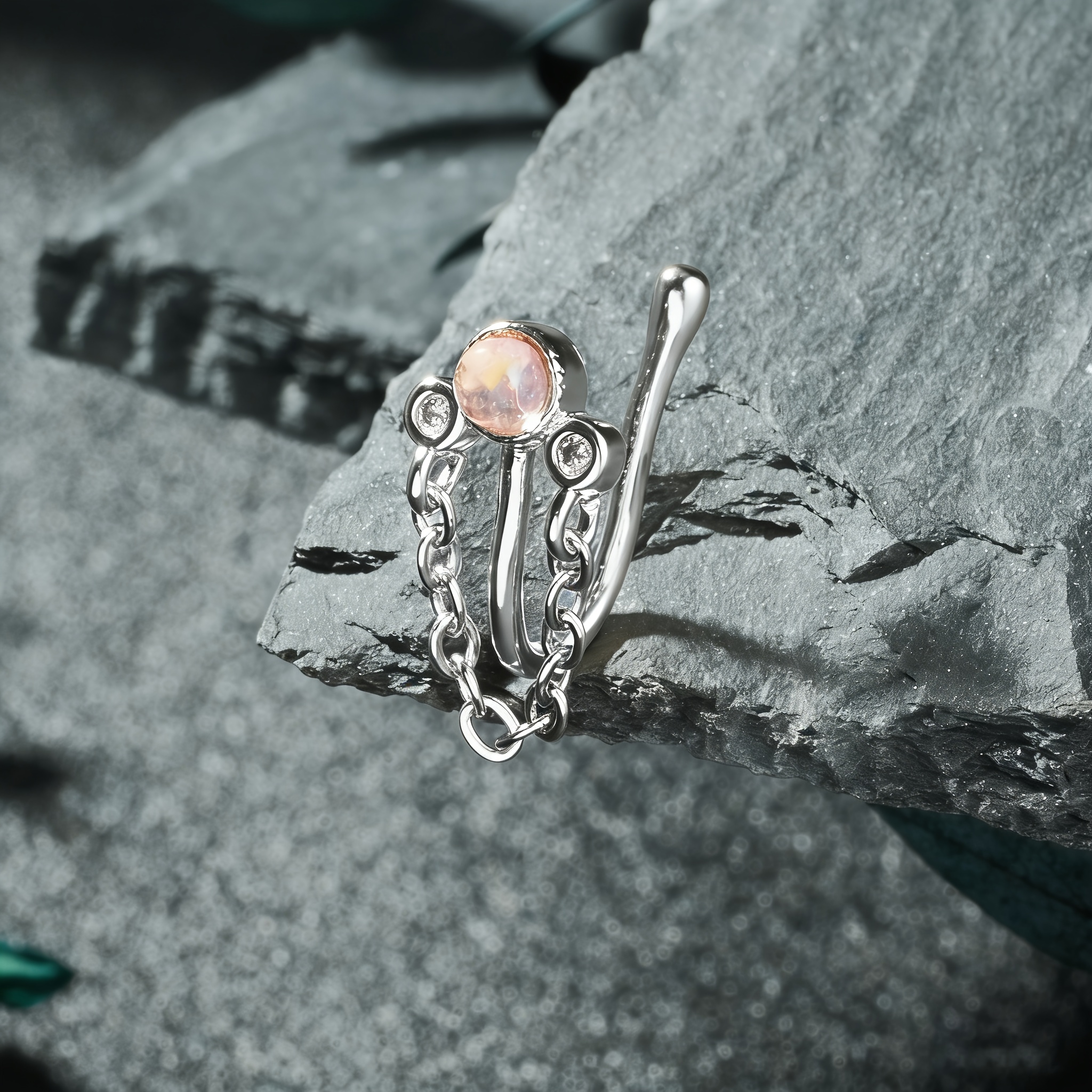 Elegant Fake Nose Ring & Clip, Unique Style for Women